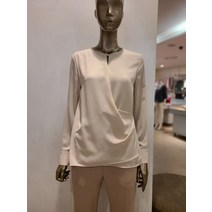 조이너스 조이너스 진주트임 사이드 드레이프 블라우스 JAAF9-CRB250 (P001638749)