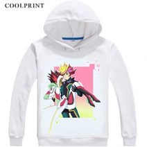 [해외] FUJIKI YUUSAKU MENS 후드 YUGIOH VRAINS 드래곤 방화벽 FAIYA WOURU 스웨트 STREETWEAR ANIME HOODIE 프린트 긴 후드, 파란 XL