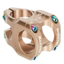 자전거스템 자전거각도조절스템 자전거핸들높이조절 Hassns 바 mtb 전원 짧은 35mm 조정 가능한 다리 도로 산악 테이블 31 8 라이저 28 6 파이프 사이클링, ha35 티타늄