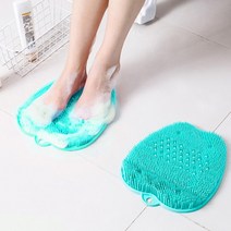실리콘 풋 브러쉬 발각질제거 지압 마사지 세척 매트 기, MD_상품선택_, 단품