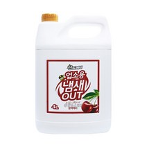 산도깨비 업소용 탈취제 4000ml 블랙체리 3개