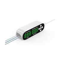 Qzero 자동급수타이머 급수 타이머 자동 급수타이머 자동 물줄기 디지털 펌프 화분 물줄기 화분자동급수기, 화이트, 1개