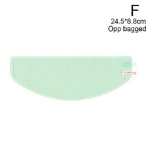 오토바이 헬멧 옵션 투명 방수 필름 안티 클리어 패치 비 스크린 액세서리 내성 Helme Q9r2, 05 F Anti-fog
