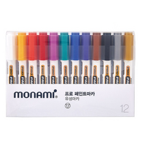 모나미 프로 페인트마카, 12색, 8세트
