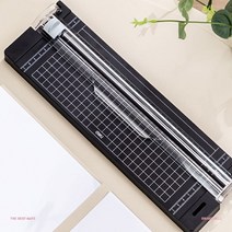 MS 문서절단기 서류작두기 스티커사진 자르기 재단기 재단트리머 제단기 종이작두기 델리 문서, 본상품선택, 화이트(14251)