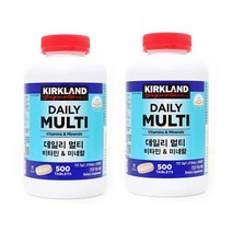 커클랜드 데일리 멀티비타민1 515mg x 2개, 상세페이지 참조, 상세페이지 참조