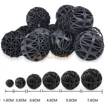 여과기 수족관 어항 설치 필터 미디어 잉어 연못 섬프 재료 생물 공 액세서리, Bio balls (400g), 16mm (400pcs)