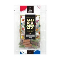 강아지 보상간식 영양혼합 애견스틱 400g 외출 노즈워크용 트레이닝 훈련