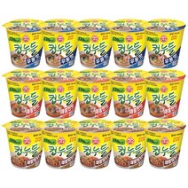 오뚜기 컵누들 3종 15개세트 빠른배송(매콤찜닭5+매콤한맛5+우동맛5), 3종15개 1세트