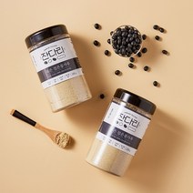 국산100% 검정콩가루 볶은 검은 콩가루 서리태가루 콩고물 선식 다이어트, 볶은 검은 콩가루 500g