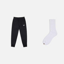나이키 클럽 스우시 조거팬츠 BV2672-010 + 웰던 스탠다드 양말