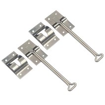 캠핑트레일러 웨건 접이식 캠핑카트 6인치 엔트리 T 스타일 하드웨어 RV 도어 홀더 캠핑카 카고 트레일러, 한개옵션0