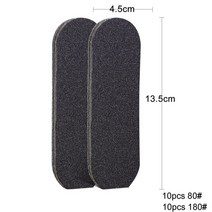 발바닥 굳은살 제거 휴대용 발각질 각질 뒤끔치 제거기 풋브러쉬 발 간편한, 20pcs 믹스 라지