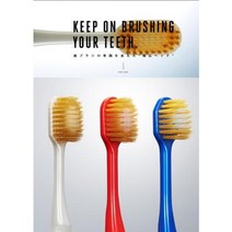 에비수 광폭헤드 NO.1 칫솔_일본치과추천, 화이트