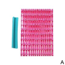 모나카깍지 앙금 플라워 벚꽃 깍지 짤주머니 베이킹 재료 Mold alphanumeric seal diy embossing tool pottery tool alphabet 점토, 협력사, 분홍색