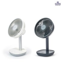 고스 제크롤 무선선풍기 GSF-2906, 네이비, 선풍기2906