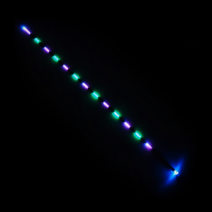 1.0mm톱x1.5mm 튜브425전지 전자찌 상부 소켓+13점등 광섬유찌톱 BA-2066