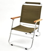 발리스틱스 로워 체어 캠핑 의자 BALLISTICS LOWER CHAIR, 실버×오디, 1개