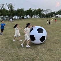 초대형 축구공 에어 볼 공기 전동펌프 포함 축제 장식, 단일 180cm 공