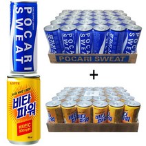 포카리스웨트 240ml(30캔) + 비타파워 180ml(30캔), 60캔