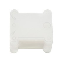 나사산공구 드릴비트 나사선 나사산가공 실란트 lmdz 자수 스레드 홀더 floss 공예 보빈 크로스 스티치 스토리지 홀더 플라스틱 바느질 스레드 보드 카드 스레드 주최자, 120개, 투명한
