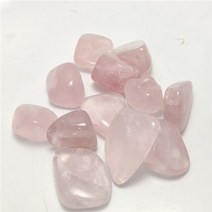 1+1 콩 자갈 바닥 흑 백 천연 황수정 원래 돌 더 큰 입자 석영 스탈 핑크 스탈, 분홍색, 3-4cm