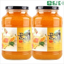 담터 꿀한라봉차 1kg x 2개, 1000g, 2세트