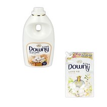 다우니 고농축 섬유유연제 코튼 퓨어 러브 1L 리필용 1.6L, 코튼 퓨어 러브 1L 한개
