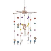 유아벙커침대 1set cartoon wooden bed bells for 침대 벙커침대, 말 세트