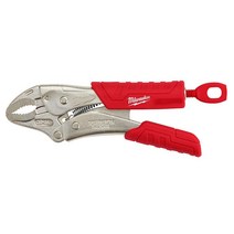 Milwaukee 48-22-3405 12.7cm 잠금 펜치 곡선형 턱 그립 포함