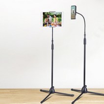 높이조절 휘어지는 휴대폰 거치대 카메라고정삼각대 카메라고정대 영상삼각대 촬영삼각대 여행용삼각대, 상세페이지참조