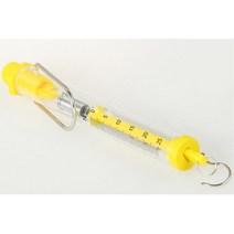 2.5kg 관찰용 투명 용수철 저울 간이 휴대용저울 소형, 용수철저울