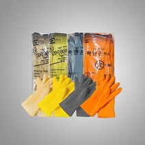 하얀손미니 고무장갑(소/대) 10켤레, 대, 아이보리, 대(L)