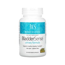 네추럴팩터스 여성용 우먼센스 BladderSense 호박씨 추출물 90 식물성 캡슐