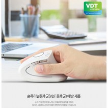 손목보호마우스 버티컬마우스 무소음 여성용 소형 tm-615u