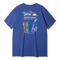 앨빈클로 기능성 모달 스판 하와이 서핑 반팔티 AST3914 (3 COLOR)