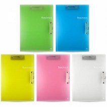 [아이비스] 더블 레버 화일 (5색 택1), 투명