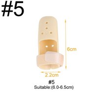 손가락부목 손가락아대 보호대 교정 깁스 tcare 1piece finger splint brace 조절 가능한 손가락 지지대 손가락 관절염 관절 손가락 부상 중괄호 통증 완화, 크기-5