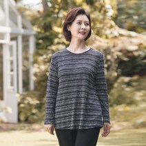 엄마옷 마담4060 루미스트라이프티셔츠-RATE208001-