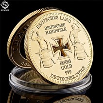 화폐수집 동전수집 주화 1889 독일 제 2 차 세계 대전 Reichsbank Direktorium 할로우 크로스 이글 동전, 한개옵션0