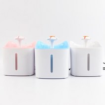 에코펫위드 고양이정수기 강아지정수기 고양이물그릇 친환경제품, 블루