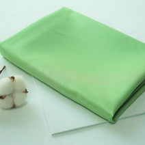 패브릭창 고급공단 샤틴슬라브 공단 양면원단 의류공단 곱창밴드 옷감 테이블보, 그린