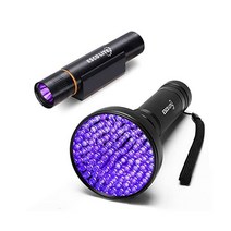 누수탐지기 ESCO LITE 100 LED 블랙라이트 및 385nM 접착식 블랙라이트 손전등 미니