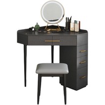 코너화장대 틈새 화장대 공간활용 삼각 앵글 미니 침실 소형 작은 수납장 13, 안전, 화장대 의자