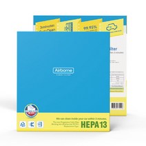 에어본 리얼 헤파13 등급 인증 차량용 에어컨필터 초특가 / 수입차 동일 (PM 0.3 초미세먼지 99.95% 제거), HMK-18