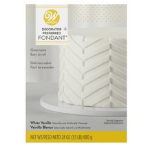 Wilton Decorator Preferred White Fondant 24 oz, 1