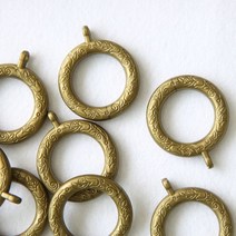 아망떼 앤틱 커텐링(30)핀(35), 실버