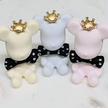 땡땡리본(소) 베어브릭석고방향제 돌웨딩답례품 단체퇴사개업선물 석고방향제/오퓨저, 일반_핑크(헤스페리데스)
