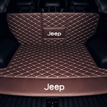 지프 그랜드체로키 트렁크 매트 차박 풀커버, 08 style 2 브라운