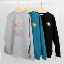 어썸도노 남녀공용 커플 참스 백나염 네오프랜 맨투맨